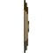 Ekena Millwork Felix Ceiling Medallion, Hand-Painted Brass, 25 1/4"W x 17 1/4"H x 1 3/4"P CM25FEBRS - alternate 3